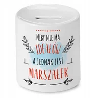 Skarbonki - Skarbonka Dla Marszałka na Urodziny na Prezent z Nadrukiem ze Zdjęciem - miniaturka - grafika 1