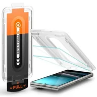 Szkła hartowane na telefon - Szkło hartowane Spigen Glas.Tr Ez Fit Pro HD do Samsung Galaxy Z Fold 7 Przezroczysty (2 szt.) - miniaturka - grafika 1