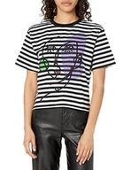 Koszulki i topy damskie - Desigual T-shirt damski, czarny, S - miniaturka - grafika 1
