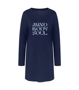 Bawełniana koszula nocna 3/4 z długim rękawem Triumph Nightdresses NDK LSL X-40 - Bielizna nocna - miniaturka - grafika 1