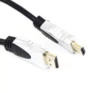 OMEGA Kabel HDMI v.1.4 Gold 5m 41852 - Kable - miniaturka - grafika 1