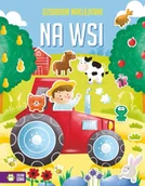 Kolorowanki, wyklejanki - Na wsi. Ozdabiam naklejkami - miniaturka - grafika 1