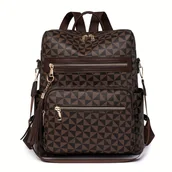 Inne - TEMU Dwuramienna torba dla kobiet i mężczyzn, duża pojemność, na wyjścia, podróże, zakupy, wielofunkcyjna, wielowarstwowa, lekka, studencka torba na - miniaturka - grafika 1