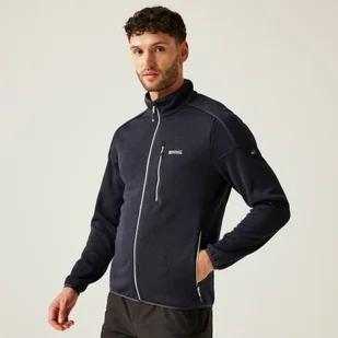 Regatta Męski Polar Kassam Szary, Rozmiar: 4Xl - Bluzy męskie - miniaturka - grafika 1