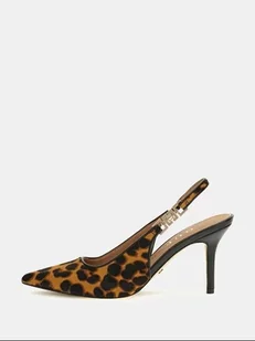 decollett and egrave; e scarpe con tacco donna guess fltnsh lep05 nasshaly tan - Czółenka - miniaturka - grafika 1