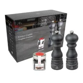 Młynki do soli i pieprzu - Paris U'SELECT Graphite Duo Gift Set + Tan Hoi Pep - miniaturka - grafika 1