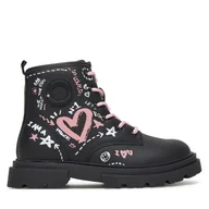 Buty dla dziewczynek - Trapery Primigi AVANT-8977022 Czarny - miniaturka - grafika 1