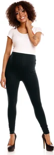 PeeKaBoo Legginsy ciążowe damskie Vrulgos czarne XXL - Odzież ciążowa - miniaturka - grafika 1