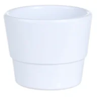 Donice - Osłonka ceramiczna 7 cm biała CERMAX - miniaturka - grafika 1