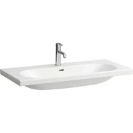 Umywalki - Laufen Lua umywalka 100x46 cm ścienna biała H8160890001071 - miniaturka - grafika 1