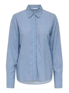 Koszule damskie - ONLY Koszula Berit 15320243 Niebieski Regular Fit - miniaturka - grafika 1