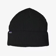 Czapki męskie - Czapka zimowa Patagonia Fisherman's Rolled Beanie black - ONE SIZE - miniaturka - grafika 1