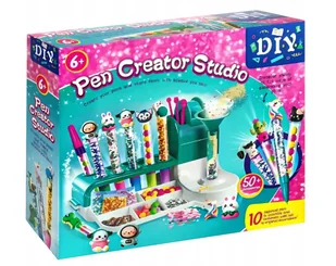 FABRYKA DŁUGOPISÓW ZESTAW KREATYWNY ART DIY DŁUGOPIS BROKATY DLA DZIECI - Zabawki interaktywne dla dzieci FABRYKA DŁUGOPISÓW ZESTAW KREATYWNY ART DIY DŁUGOPIS BROKATY DLA DZIECI - Zabawki interaktywne dla dzieci - miniaturka - grafika 1