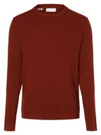 Swetry męskie - Selected - Sweter męski, czerwony - miniaturka - grafika 1