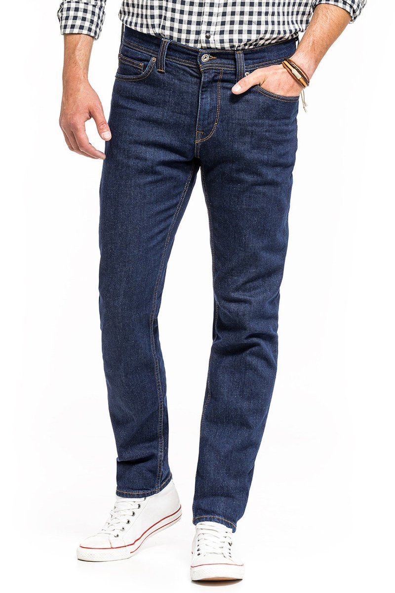 Mustang Vegas Męskie Spodnie Jeansowe Denim Blue 1014038 5000 940-W31 L30