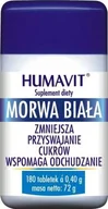 Dla diabetyków - Varia Humavit Morwa biała 180 tabletek 8176201 - miniaturka - grafika 1