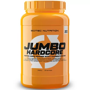 SCITEC Jumbo Hardcore 1530g - Odżywki na masę - miniaturka - grafika 1