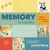 Edgard Kapitan Nauka Memory na 3 sposoby Zabawy podwórkowe - Bajki Disneya - miniaturka - grafika 1