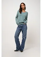 Swetry damskie - AUTHENTIC CASHMERE Kaszmirowy sweter "Gardoria" w kolorze miętowym - miniaturka - grafika 1