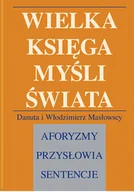 Aforyzmy i sentencje - Wielka księga myśli świata - miniaturka - grafika 1