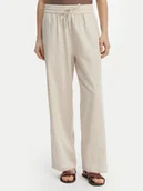 Spodnie damskie - ONLY Spodnie materiałowe Tizana 15319090 Beżowy Regular Fit - miniaturka - grafika 1