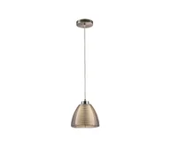 Lampy sufitowe - Searchlight 20031 - Żyrandol na lince 1xE27/60W/230V śr. 19 cm chrom - miniaturka - grafika 1