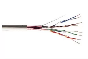 Digitus Kabel FTP kat5e, CU, drut AWG24/1 305m DK-1521-V-305 - Patchcordy - miniaturka - grafika 1