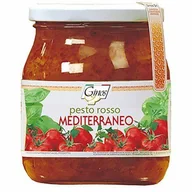 Pasztet i przetwory mięsne - Pesto pomidorowe Pesto rosso Mediterraneo 520g - Ginos - miniaturka - grafika 1