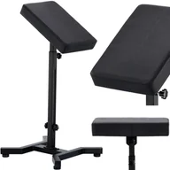 Wyposażenie studia tatuażu - Podłokietnik z podstawą do tatuażu kosmetyczny SPA czarny - miniaturka - grafika 1