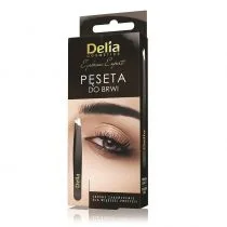 DELIA DELIA Pęseta do brwi Czarna 5901350466568 - Pozostałe akcesoria do makijażu - miniaturka - grafika 2