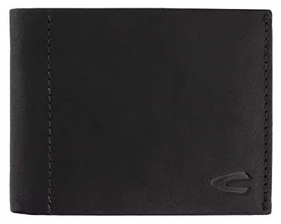 camel active Niagara portfel, 12 x 2 x 9,5, czarny, 12x2x9,5, Portfel na monety - Portfele - miniaturka - grafika 1