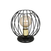 Lampy stojące - Emibig Albio lampka stołowa 1-punktowa czarna 144/LN1 144/LN1 - miniaturka - grafika 1