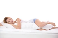 Poduszki - Relaksująca poduszka Mąż Zastępczy 50 x 150 cm - duży rogal do spania na boku, do karmienia - miniaturka - grafika 1