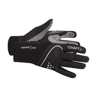 Rękawice narciarskie - Rękawice CRAFT PRO VENTAIR WIND GLOVE 1913833-999000 – Czarny - miniaturka - grafika 1
