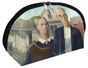 Kosmetyczki, organizery i kuferki - Kosmetyczka American Gothic Grant Wood - miniaturka - grafika 1