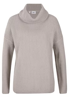 Swetry damskie - Sweter oversize z szerokim kołnierzem - bonprix - grafika 1