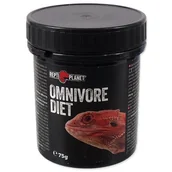 Pokarm dla płazów i gadów - REPTI PLANET Omnivore Diet karma uzupełniająca 75g dla wszystkożernych gadów (007-81602) - miniaturka - grafika 1