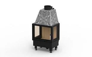 Arysto Wkład kominkowy z płaszczem wodnym A12 WW LP 450+670+450x570 Drzwiczki trzyszybowe - Wkłady kominkowe - miniaturka - grafika 1