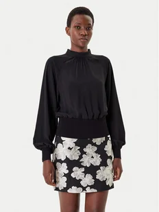 French Connection Bluzka 78LZH Czarny Regular Fit - Bluzki damskie - miniaturka - grafika 1