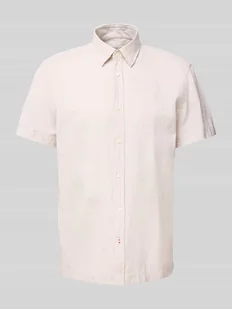 Koszula casualowa o kroju regular fit z mieszanki lnu i bawełny - Koszule męskie - miniaturka - grafika 1