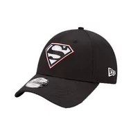 Czapki damskie - Czapka dziecięca NEW ERA Superman Character Black 9FORTY Cap - miniaturka - grafika 1