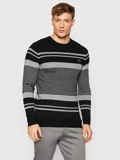 Swetry męskie - Guess Sweter M1BR19 Z2VX2 Czarny Regular Fit - grafika 1