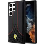 Etui i futerały do telefonów - Ferrari FEHCS23LPCSK S23 Ultra S918 czarny/black hardcase Perforated 296 P - miniaturka - grafika 1