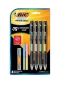 Ołówki - Ołówek mechaniczny + wkłady + gumka 4szt BIC - miniaturka - grafika 1