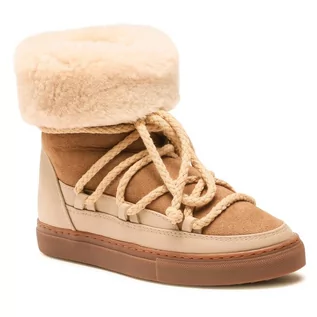 Śniegowce damskie - Buty Inuikii Classic High 75207-005 Beige - grafika 1