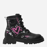 Buty dla dziewczynek - Jesienne trzewiki dziecięce dla dziewczynki Primigi 6975411 32 Czarne (8050165500497) - miniaturka - grafika 1