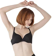 Biustonosze - Maison Lejaby Damski biustonosz Push Up Nuage PUR SG Emboîtant Full Cup Lace, czarny - czarny, 70B - miniaturka - grafika 1