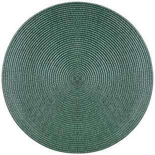 Mata stołowa okrągła Hawai 38 cm szmaragdowa AMBITION - Obrusy i serwetki - miniaturka - grafika 1