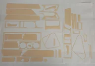 Akcesoria motoryzacyjne - BMW 5 E34 88/95 DEKORY KOKPIT OKŁADZINY DREWNO PULPIT LISTWY NAKLEJKI NAKŁADKI TUNING FOLIA PANEL DESKA - miniaturka - grafika 1