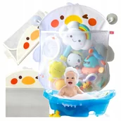 Zabawki do kąpieli - Organizer Na Zabawki Do Kąpieli Łazienki Siatka Na Przyssawki Ptak - miniaturka - grafika 1